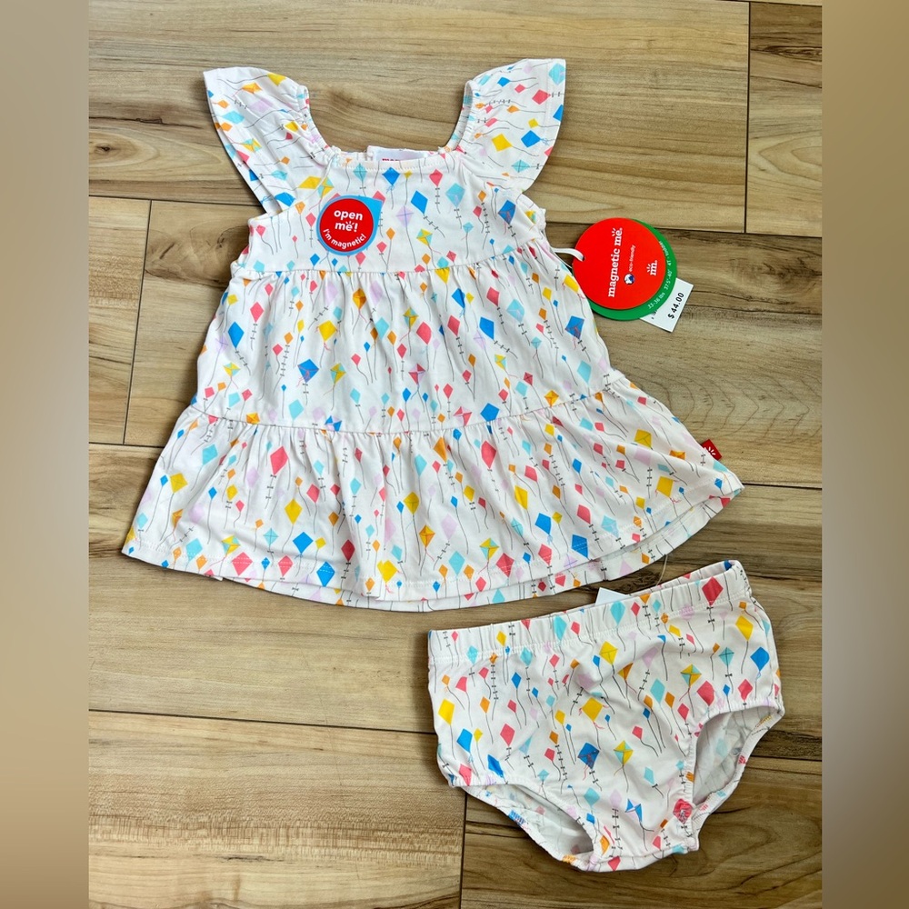 NWT Magnetic Me Infant Dress size 3-6m